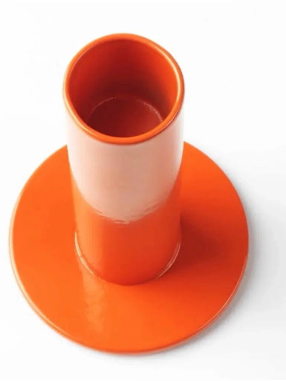 IKEA Orange Taper Candle Holders - Set of 3 New in box